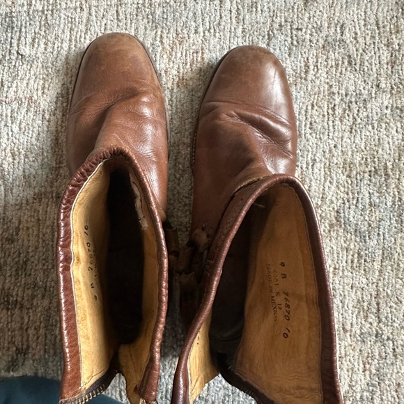 Frye Brown Leather Boots - Picture 4 of 5